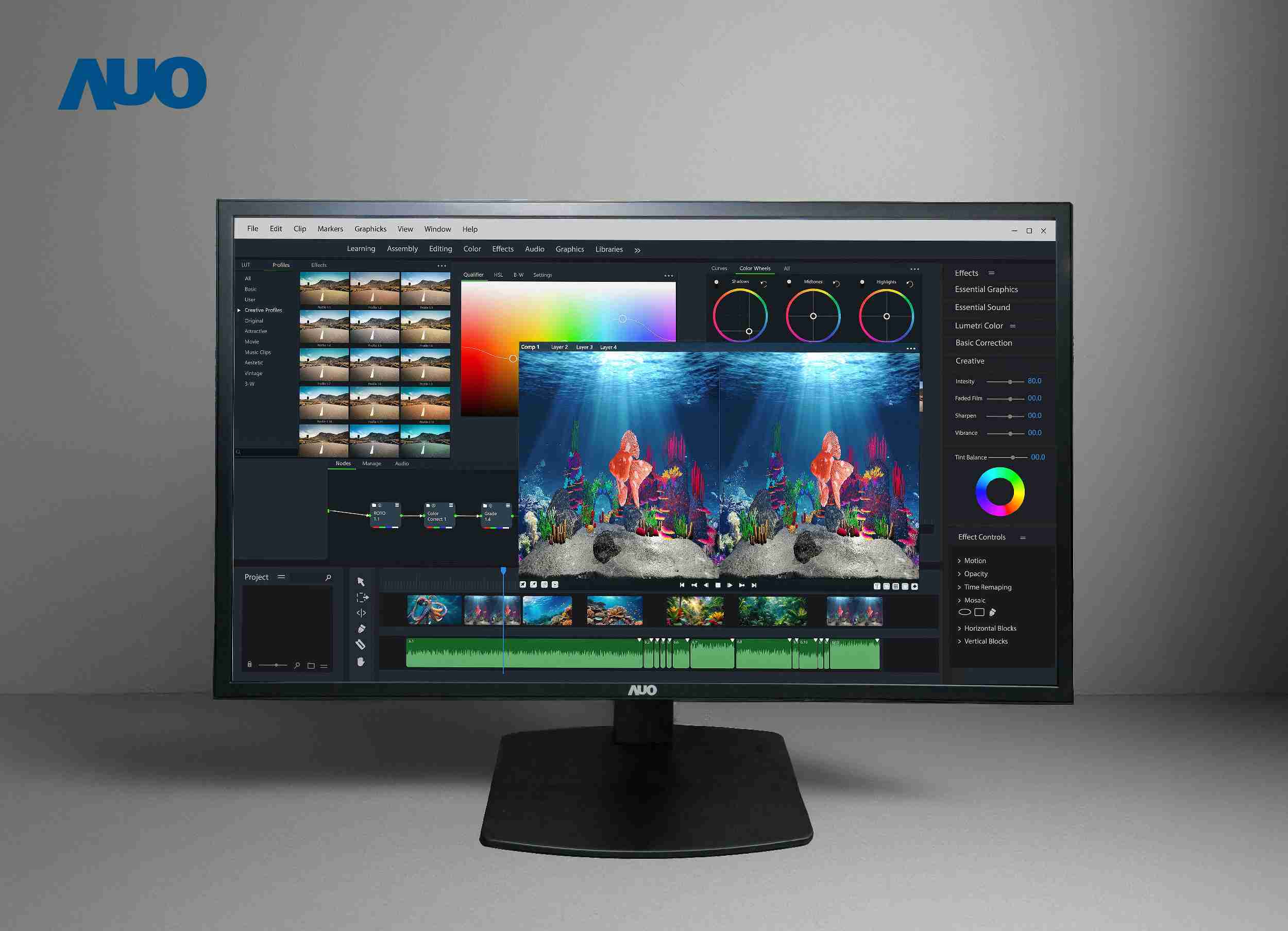918.COM开发32吋2D/3D专业桌上型显示器，，，，拥有8K4K超高分辨率，，并以低串扰算法优化3D显示效果，，，，搭载自动眼球追踪功能，，，能实时调整3D图像，，进行实时2D与3D无缝共存窗口，，，，提供图像设计工作者突破二维接口的崭新工作氛围与效率